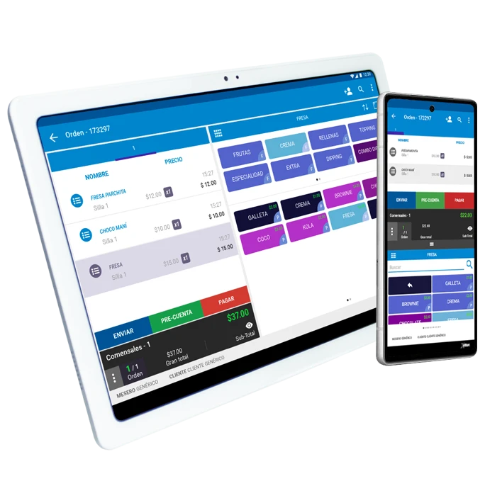 Software para restaurantes y retaíl 2 Punto de venta para restaurantes