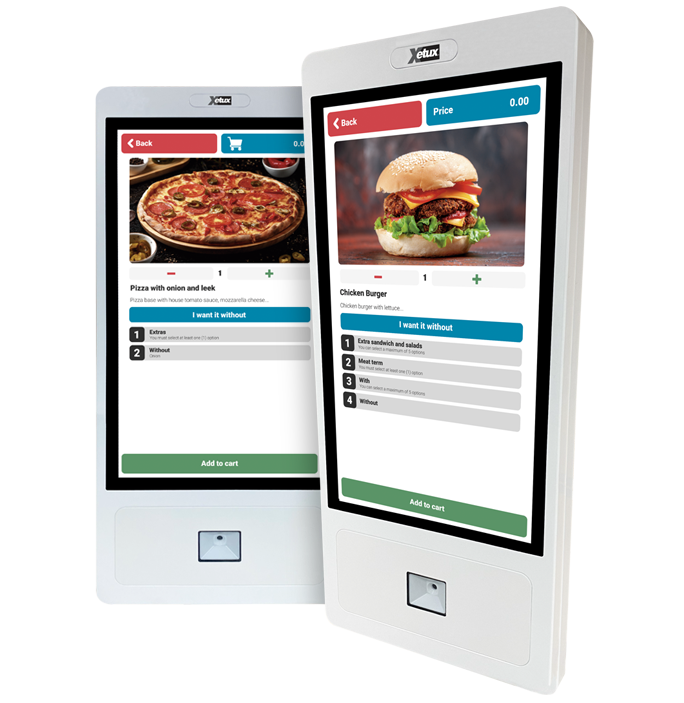 Sistema de autoservicio para restaurantes